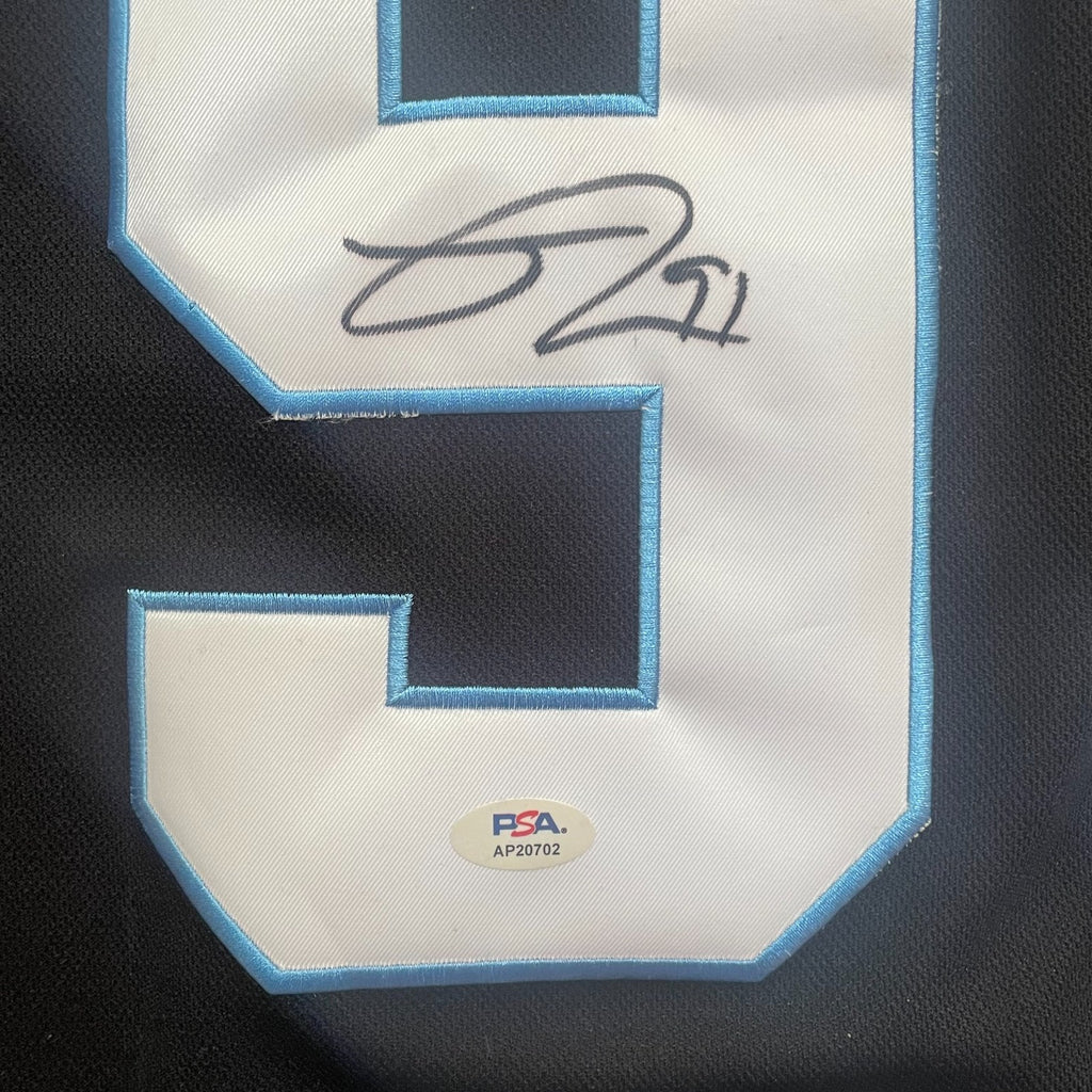 Josh Doan Signed Jersey PSA/DNA Autographed Utah Mammoth