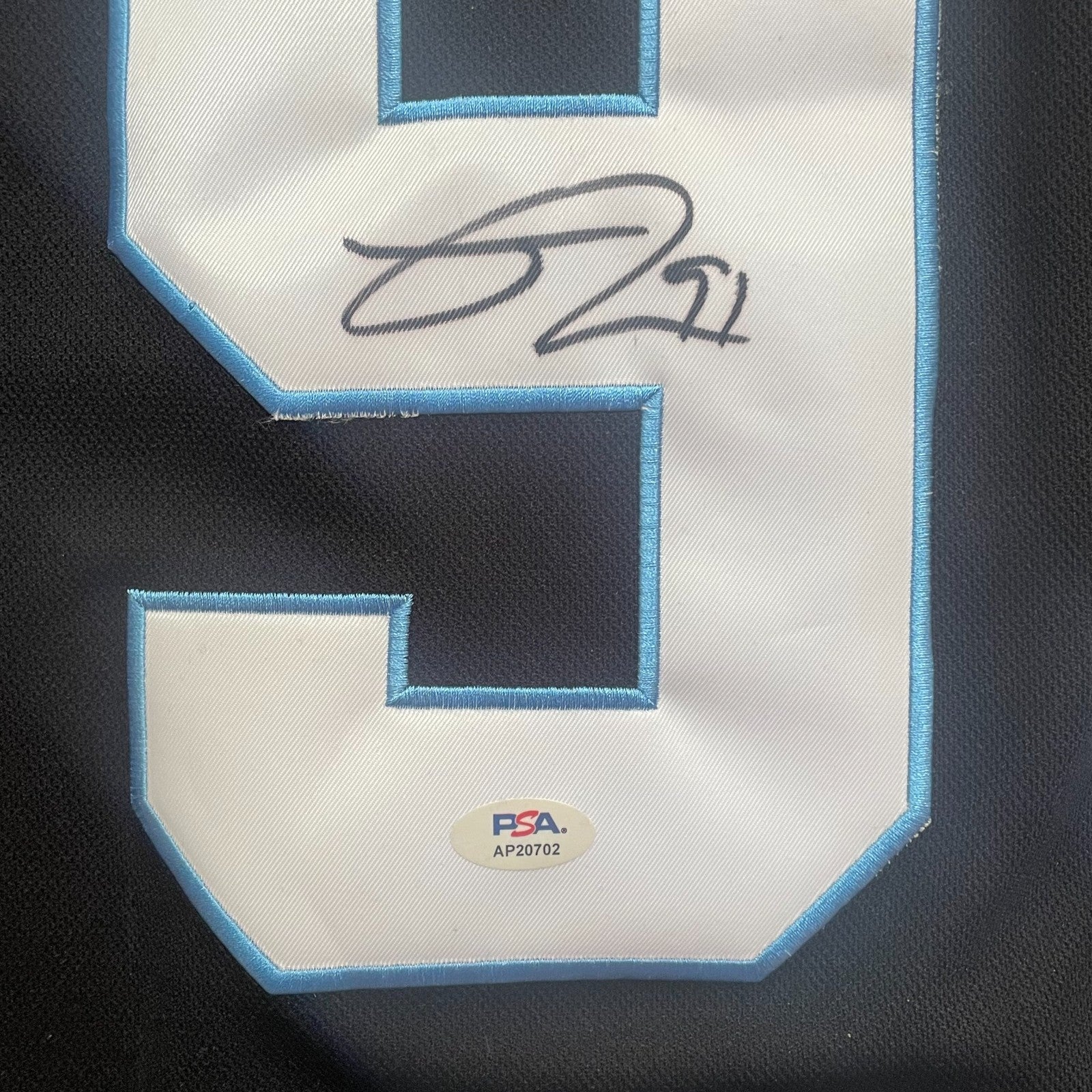 Josh Doan Signed Jersey PSA/DNA Autographed Utah Mammoth