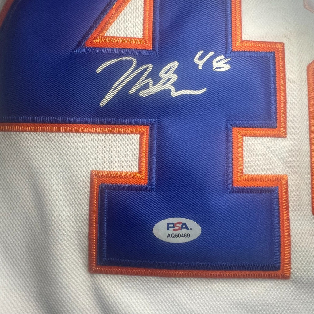 Matthew Schaefer Signed Jersey PSA/DNA Autographed New York Islanders