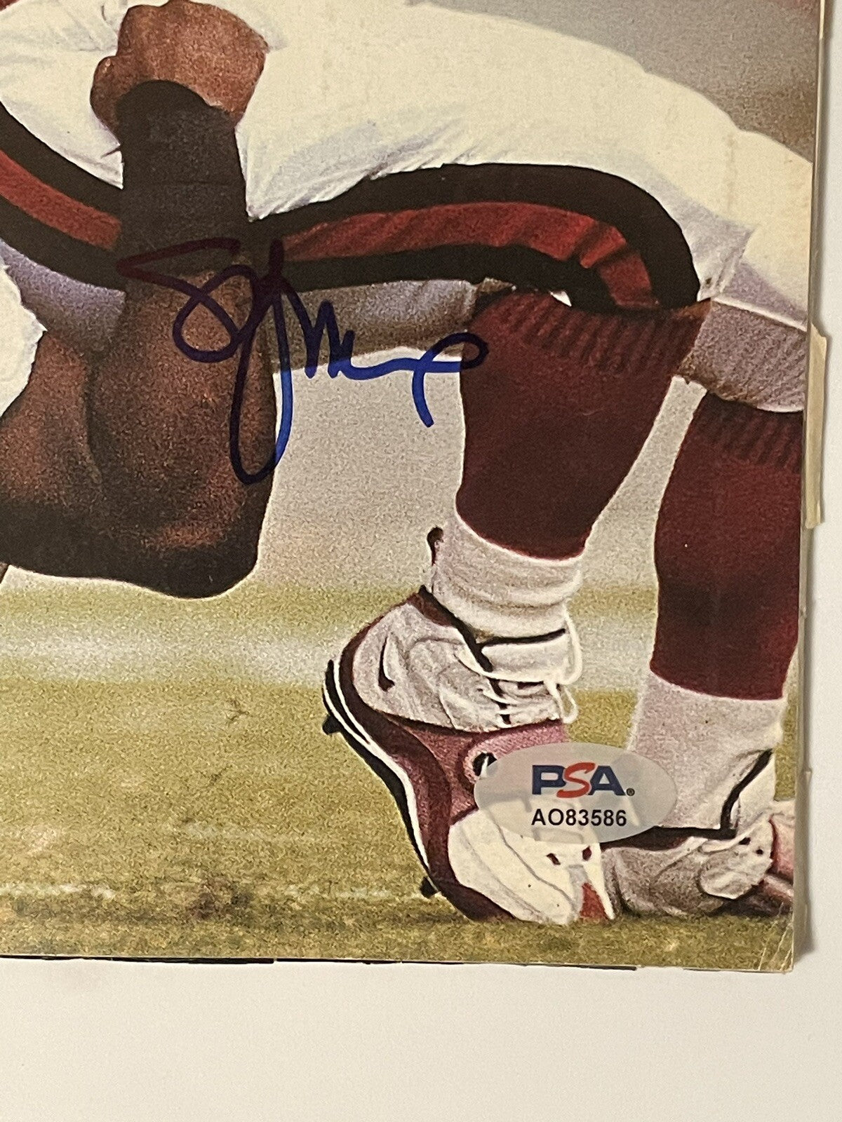 Steve Young Signed Sports Illustrated Magazine PSA/DNA Autographed 49ers
