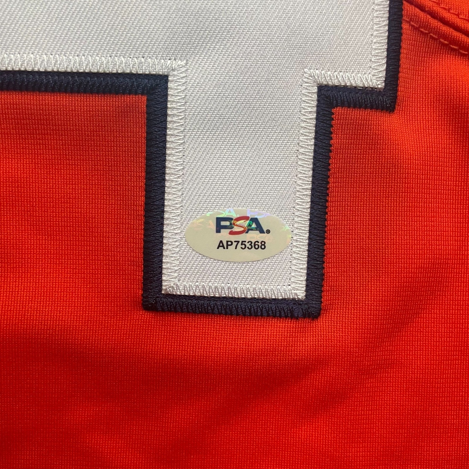 Brian Urlacher Signed Jersey PSA/DNA COA Chicago Bears Autographed