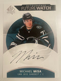Michael Misa Signed 2025-26 SP Future Watch Jumbo 5X7 UD Launch Party Exclusive