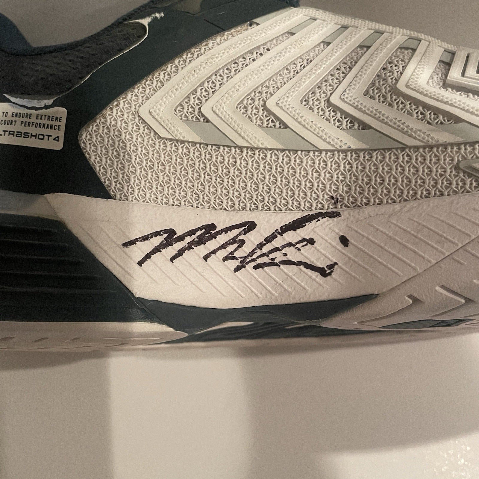 Mackenzie McDonald Signed 2025 Practice Used Court Shoe JSA COA Autographed