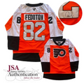 Ivan Fedotov Signed Jersey JSA COA Philadelphia Flyers Autographed Stained