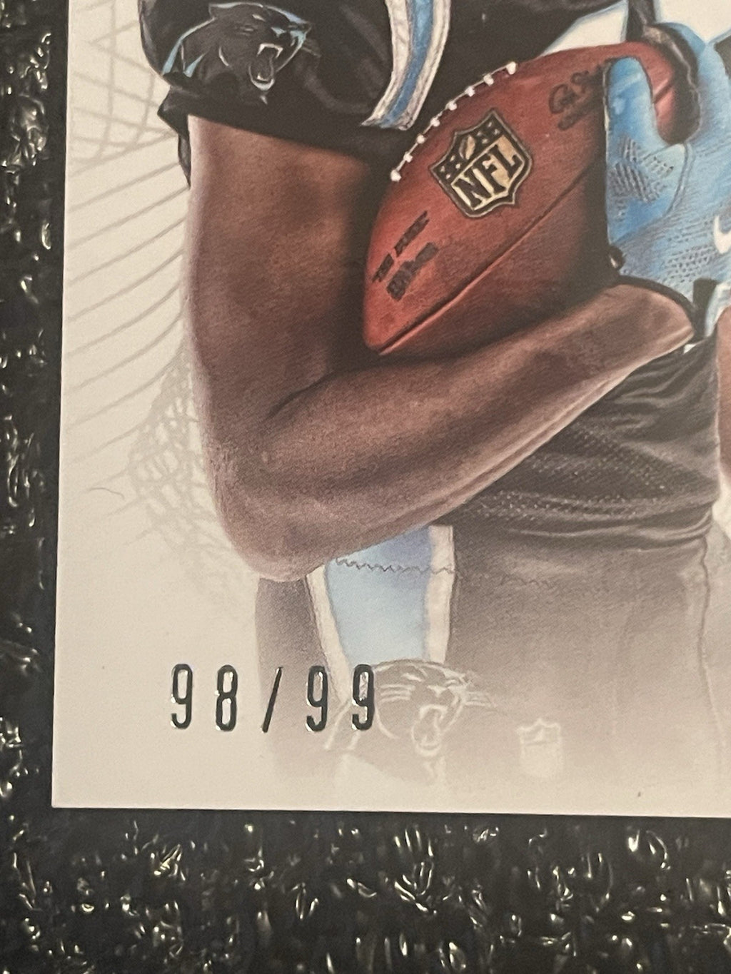 Devin Funchess 2015 Panini National Treasures NT Patch Auto 98/99 RPA