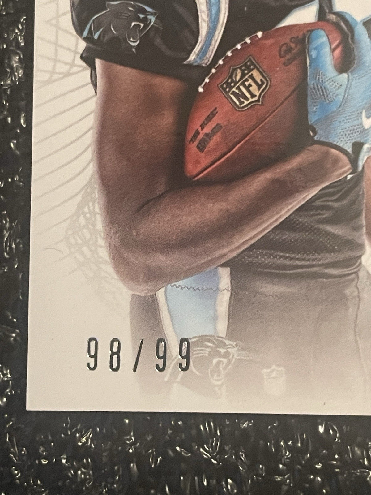 Devin Funchess 2015 Panini National Treasures NT Patch Auto 98/99 RPA