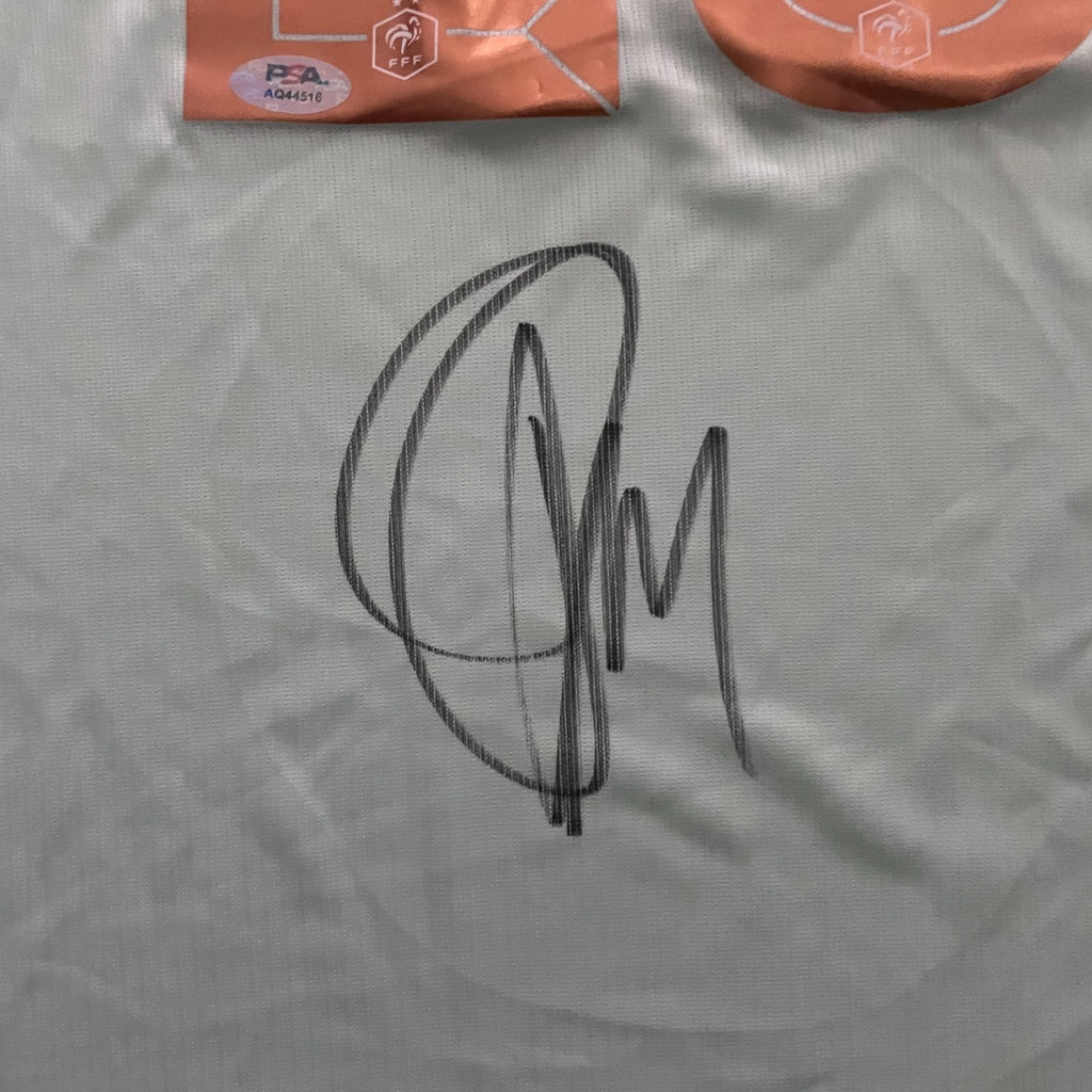 Desire Doue Signed Jersey PSA/DNA COA Autographed France World Cup Désiré Doué