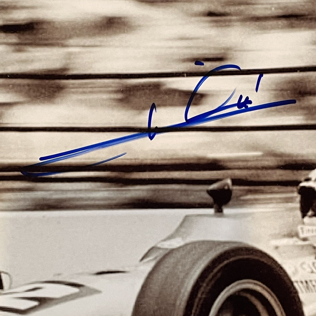 Mario Andretti Signed 8x10 Photo PSA/DNA Autographed Racing Legend Indy
