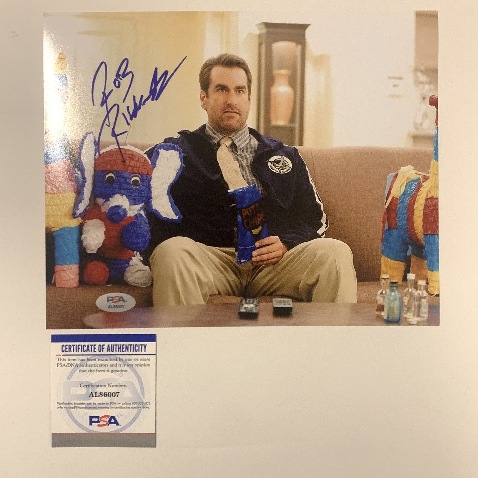 Rob Riggle Signed 8x10 Photo PSA/DNA COA Autographed 21 Jump Street