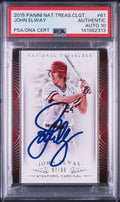 John Elway Signed 2015 National Treasures Collegiate PSA Auto 10 #61