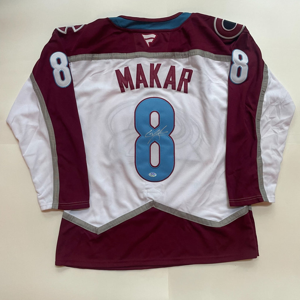 Cale Makar Signed Jersey PSA/DNA Autographed Colorado Avalanche