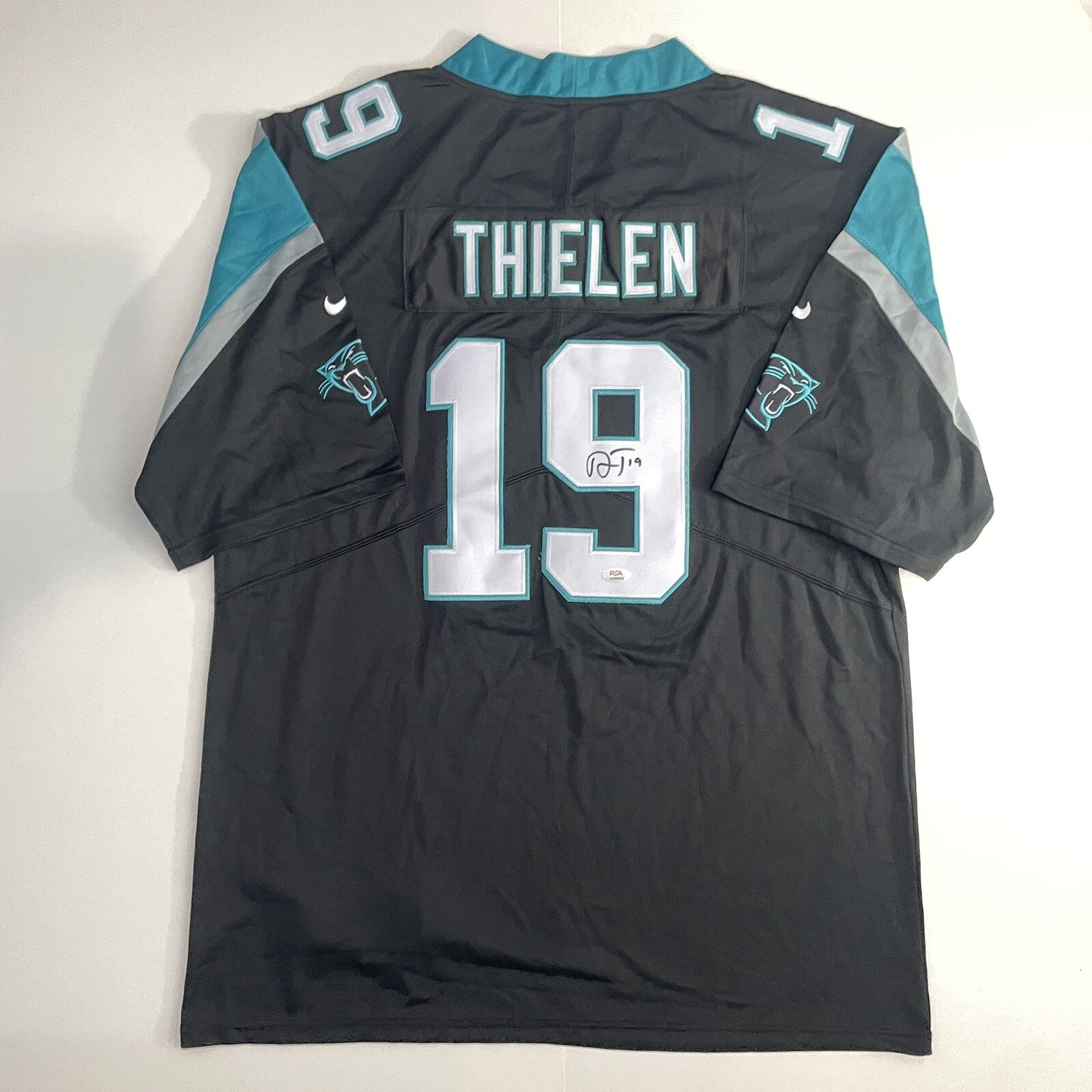Adam Thielen Signed Carolina Panthers Jersey PSA/DNA Autographed