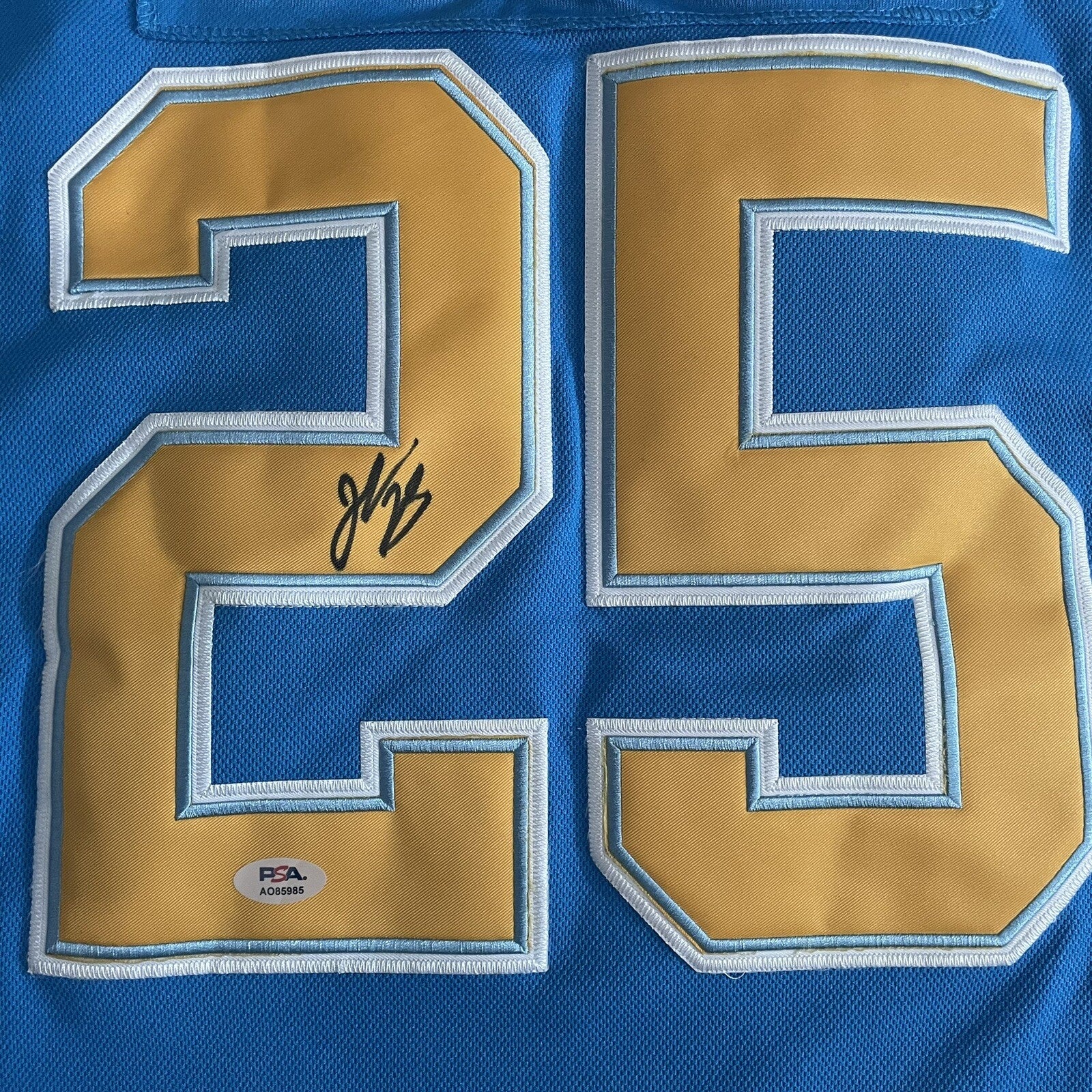 Jordan Kyrou Signed St Louis Blues Jersey PSA/DNA Autographed