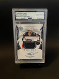 Cole Sillinger Signed 2021 UD Ultimate Collection PSA Patch Auto 10 Autographed