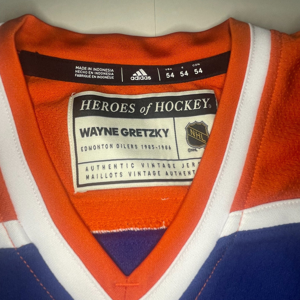 Wayne Gretzky Signed Authentic Adidas Jersey PSA/DNA Autographed Edmonton Oilers