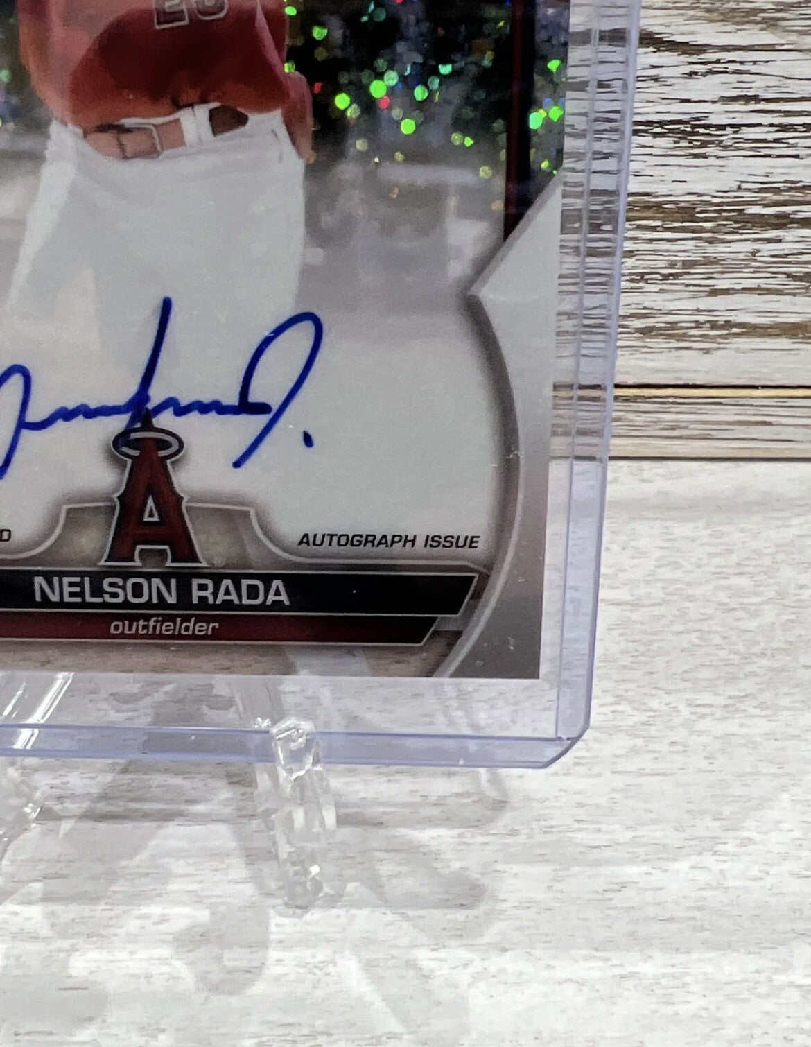 2023 Bowman Chrome NELSON RADA Speckle AUTO #d/299 1st Prospect Autograph