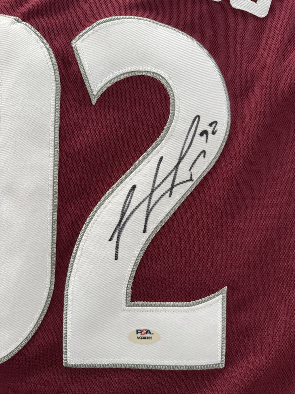 Gabriel Landeskog Signed Jersey PSA/DNA Autographed Colorado Avalanche