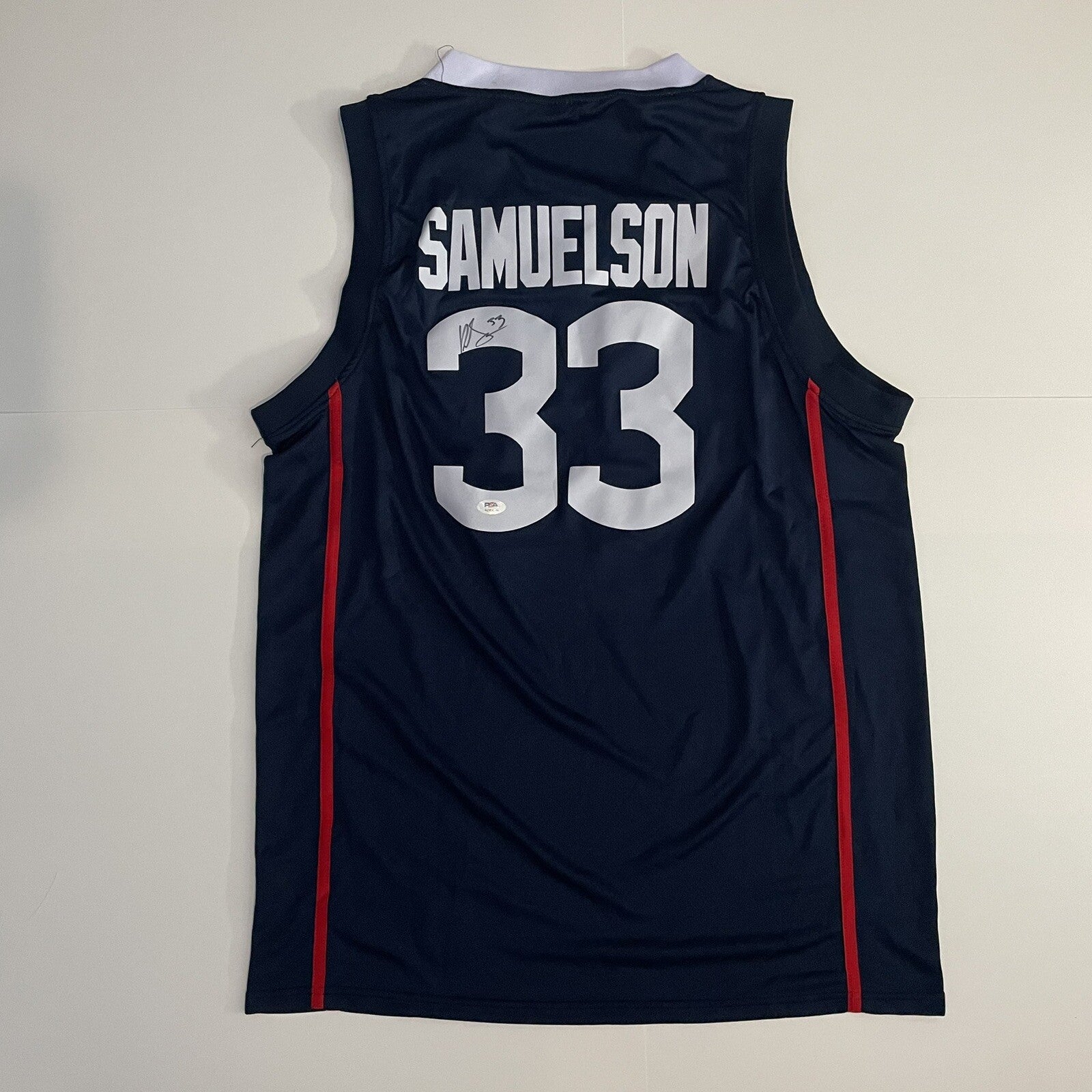Katie Lou Samuelson Signed Jersey PSA/DNA UCONN Autographed