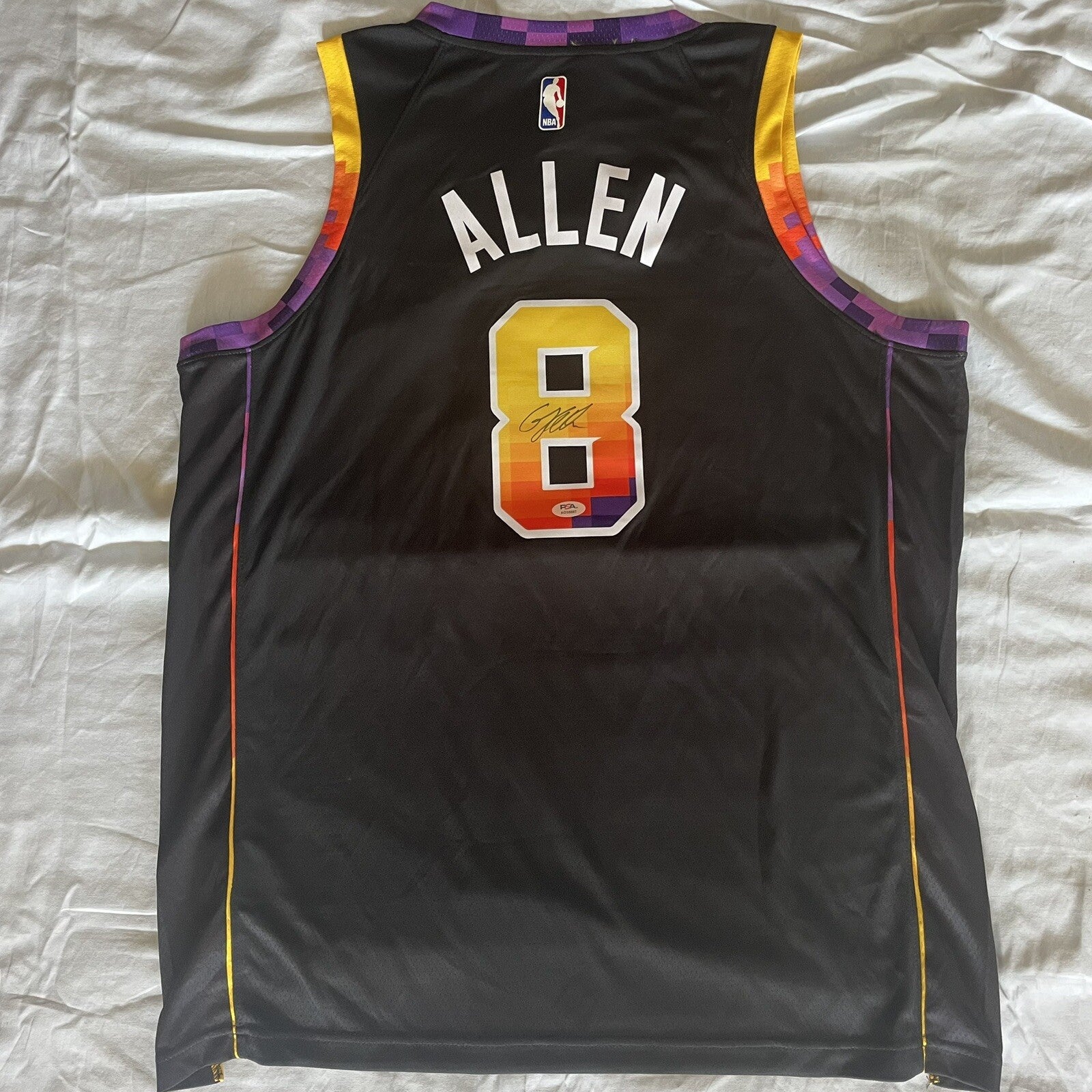 Grayson Allen Signed Jersey PSA/DNA Autographed Phoenix Suns