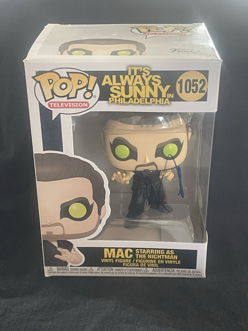 Rob McElhenney Signed Mac Funko POP JSA COA Autographed Always Sunny #1052