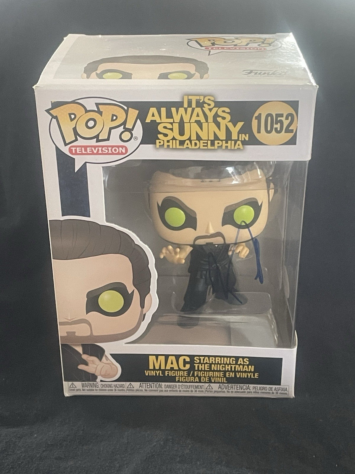 Rob McElhenney Signed Mac Funko POP JSA COA Autographed Always Sunny #1052