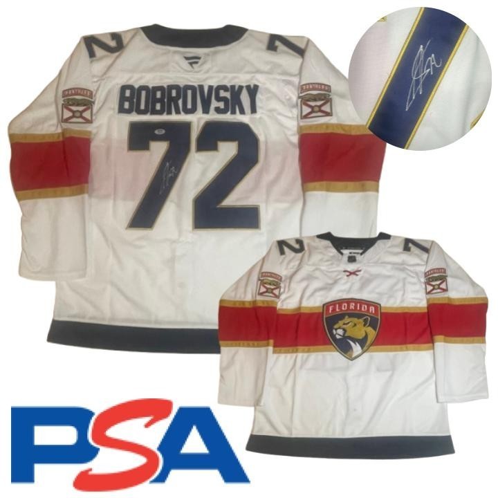 Sergei Bobrovsky Signed Jersey PSA/DNA Autographed Florida Panthers