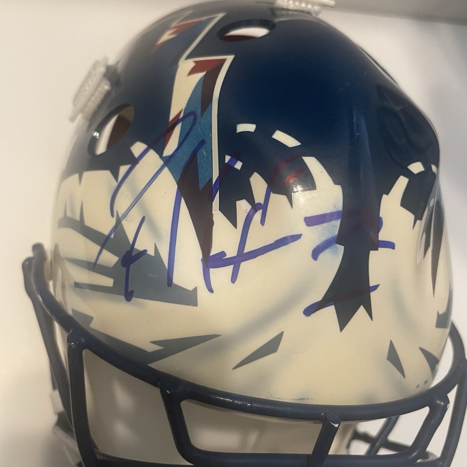 Patrick Roy Signed 1996 EA Mini Goalie Mask PSA/DNA COA Autographed Avalanche