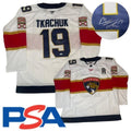 Matthew Tkachuk Signed Jersey PSA/DNA Autographed Florida Panthers