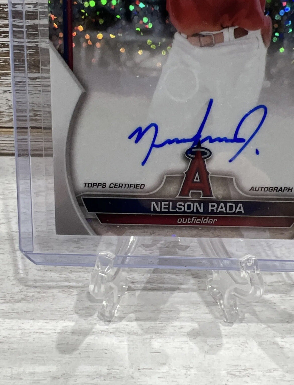 2023 Bowman Chrome NELSON RADA Speckle AUTO #d/299 1st Prospect Autograph
