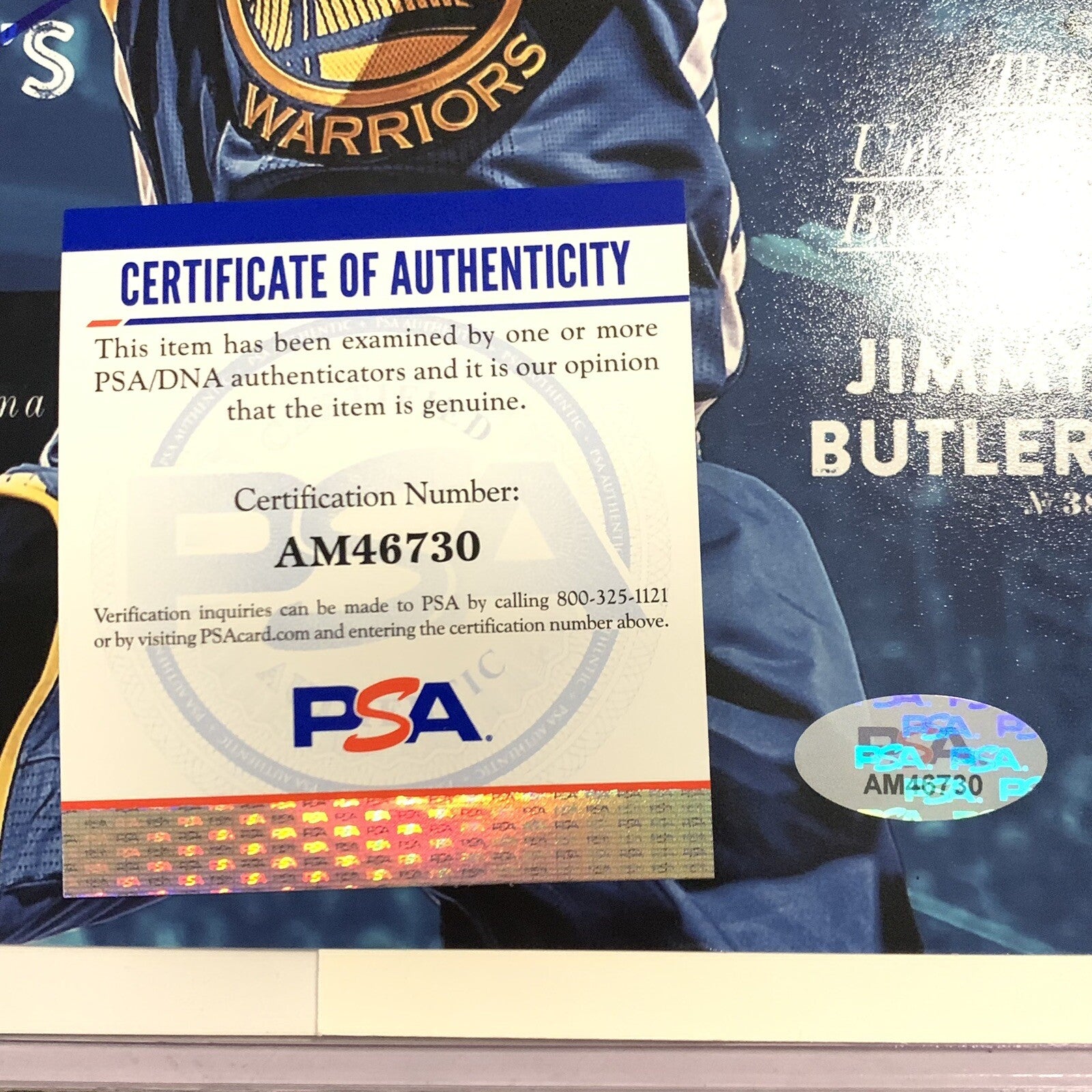 Klay Thompson Signed 8x10 SI Cover Photo PSA/DNA Autographed GS Warriors Champ