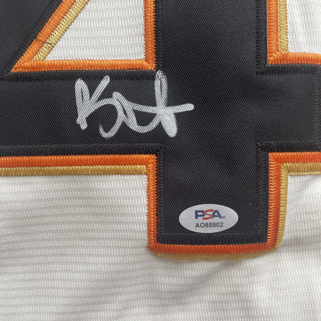 Kyle Harrison Signed Jersey PSA/DNA COA San Francisco Giants Autographed