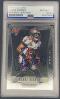 Ronde Barber Signed 2012 Panini Prizm #182 PSA/DNA Autographed Buccaneers HOF