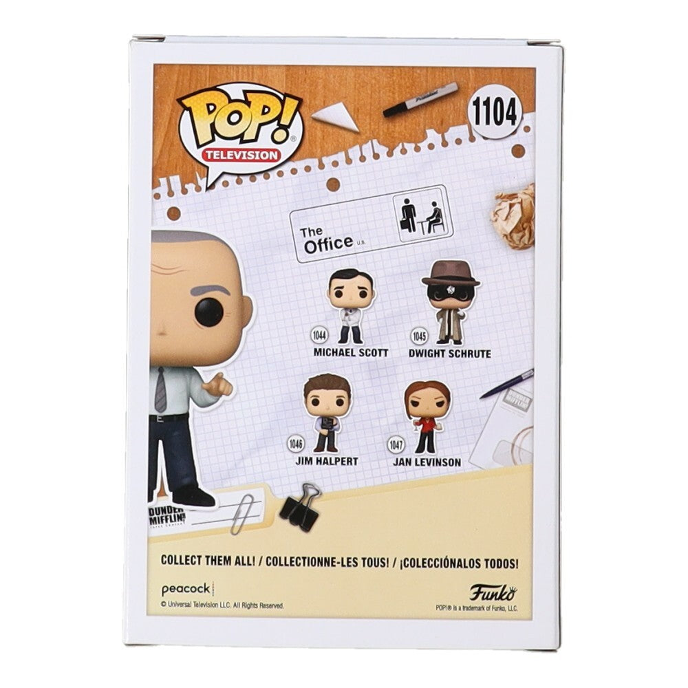 Creed Bratton Signed Funko Pop! 1104 JSA Witnessed COA Autographed The Office