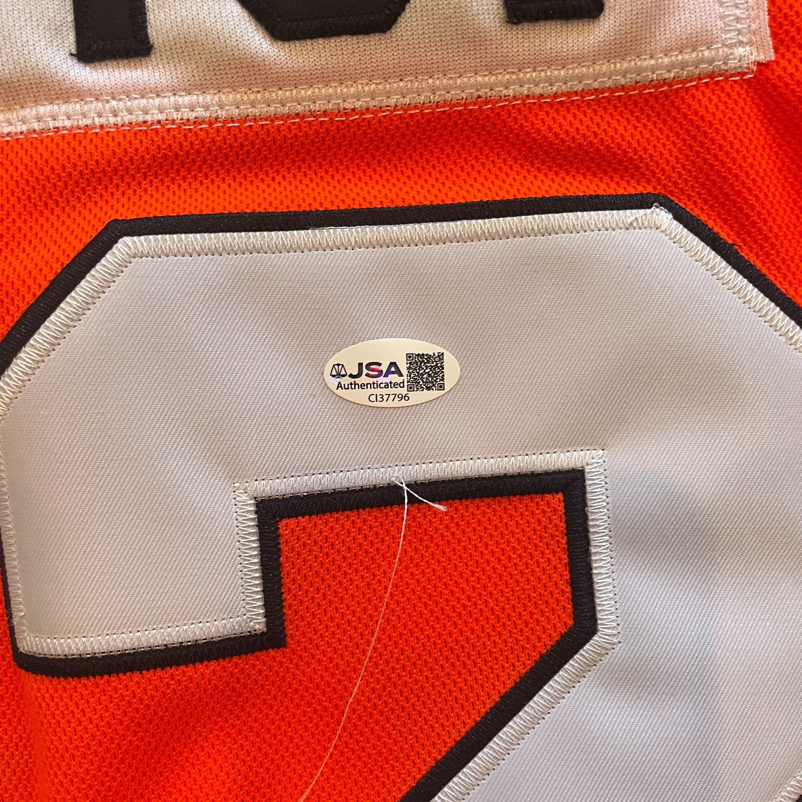 Ivan Fedotov Signed Jersey JSA COA Philadelphia Flyers Autographed Stained