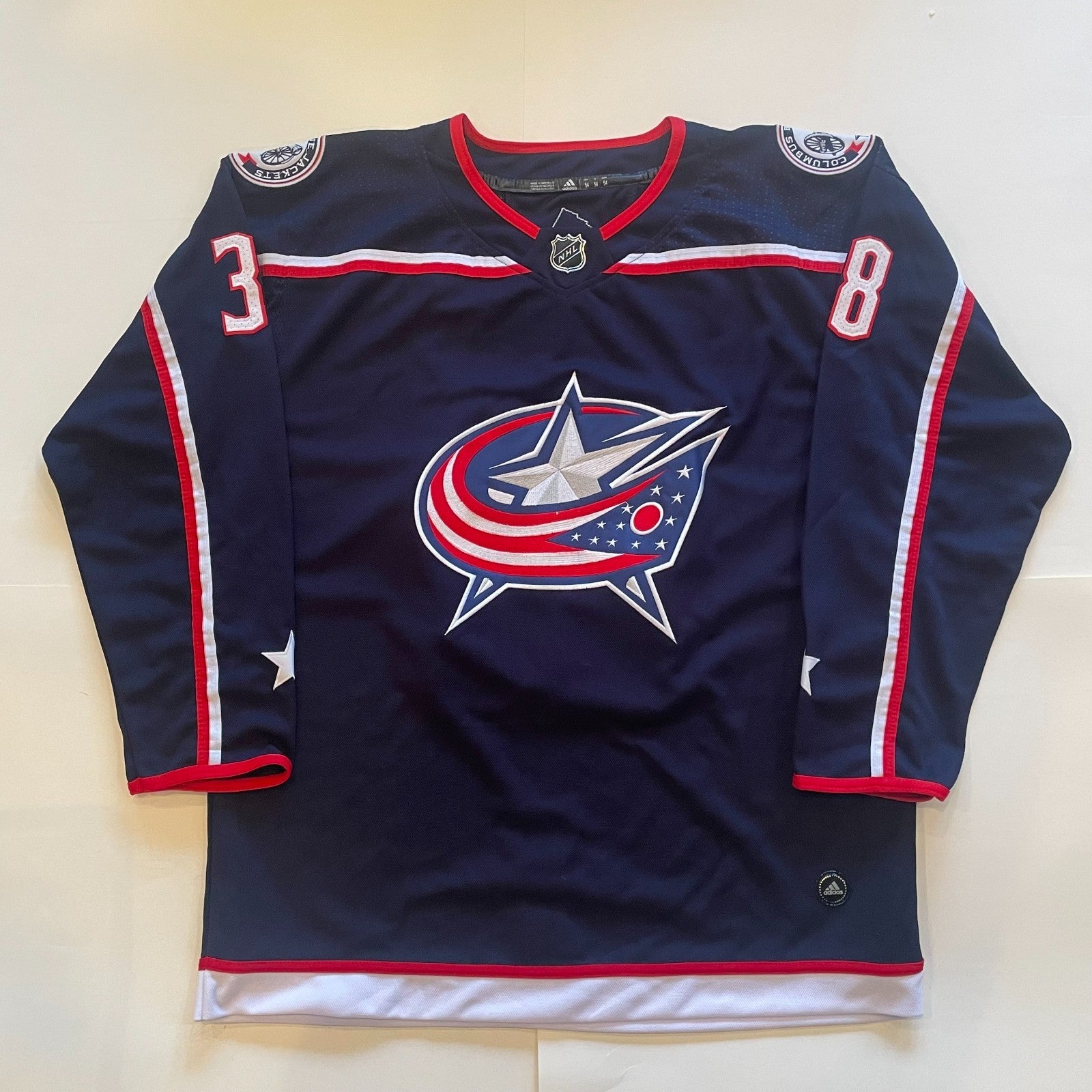 Boone Jenner Signed Columbus Blue Jackets Jersey JSA COA Autographed