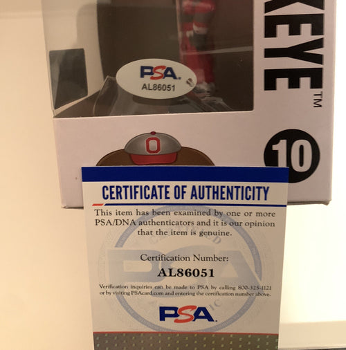 Brice Sensabaugh Signed Brutus Buckeye Funko PSA/DNA Ohio State Autographed OSU