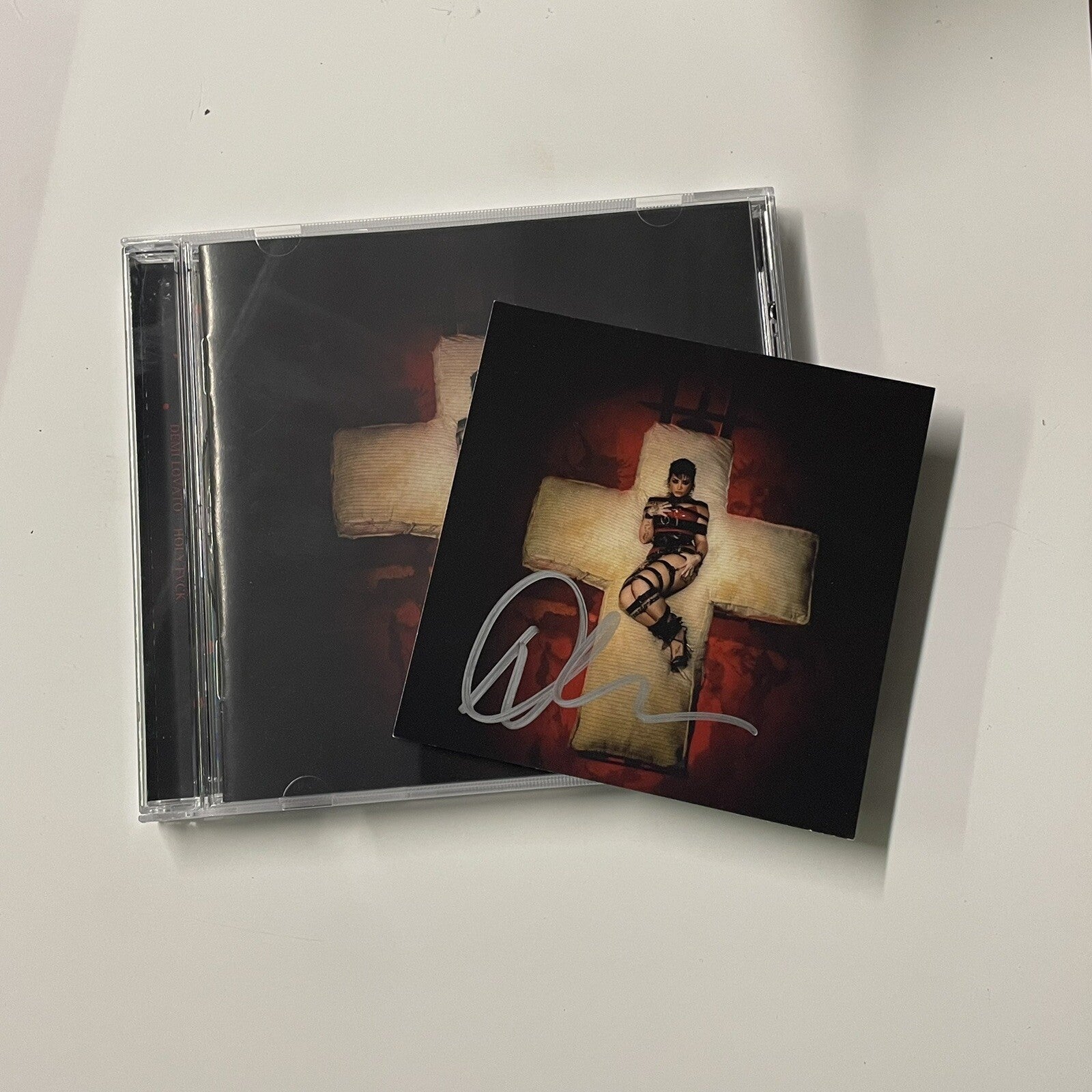 Demi Lovato Signed Holy Fvck CD PSA/DNA COA Autographed Album