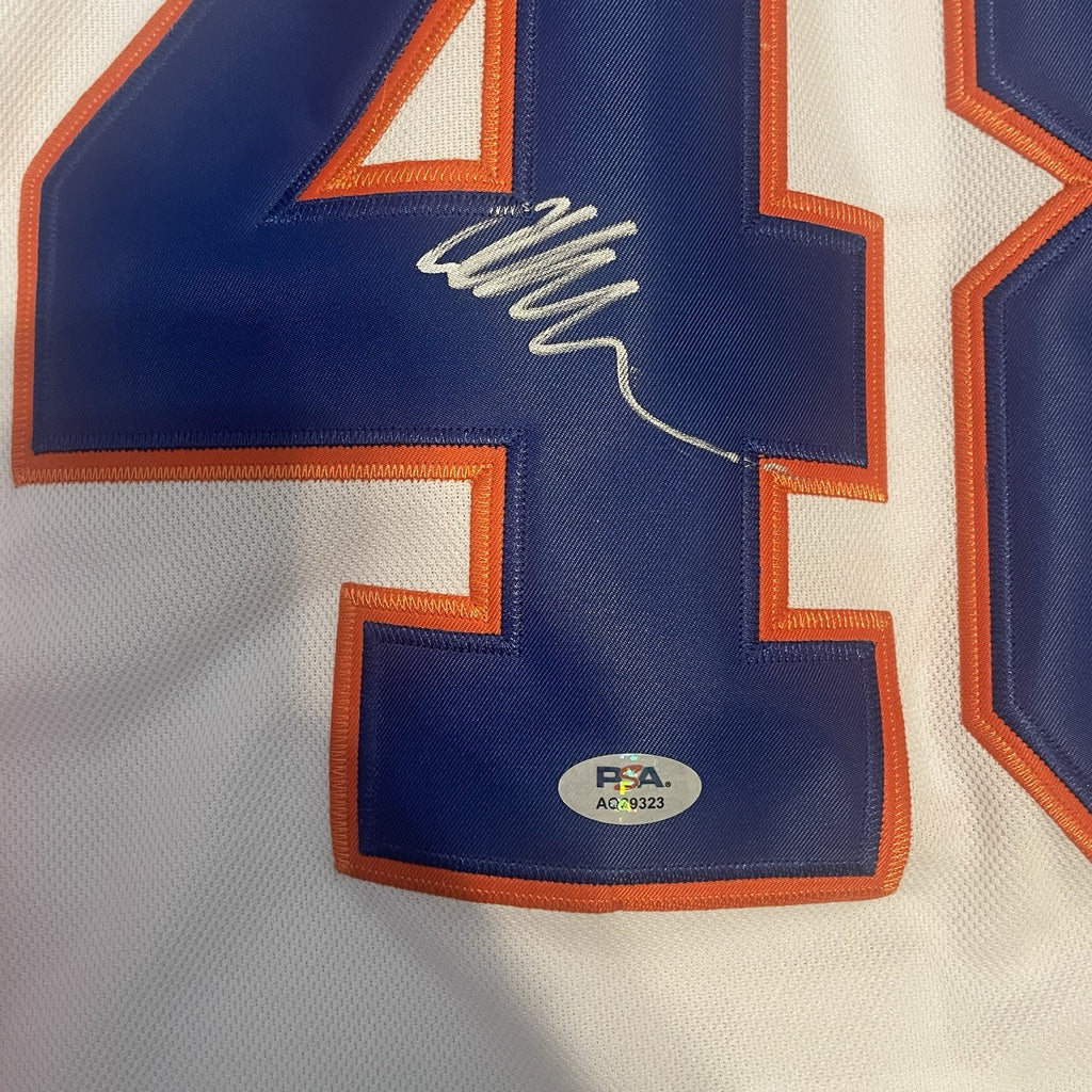 Matthew Schaefer Signed Jersey PSA/DNA Autographed New York Islanders