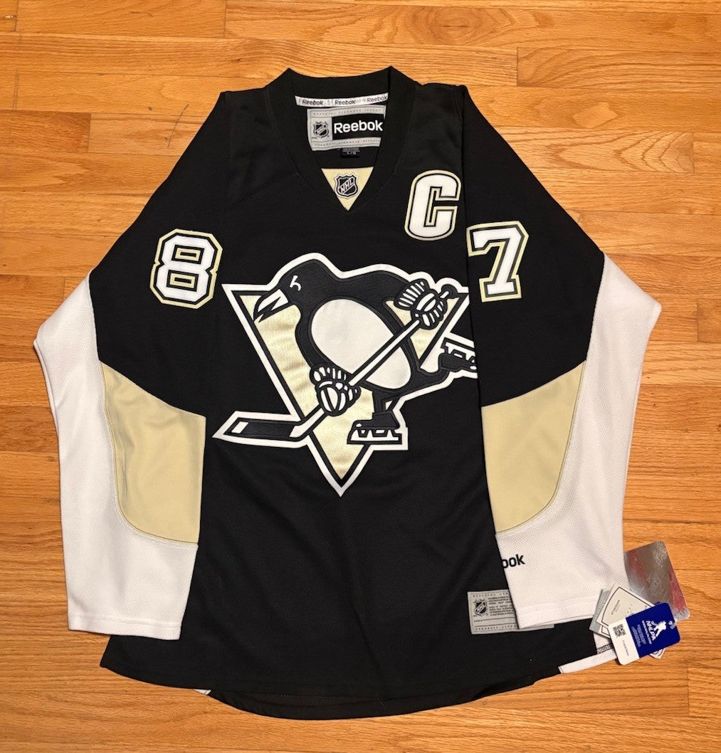 Sidney Crosby Signed Jersey PSA/DNA Autographed Pittsburgh Penguins Reebok NWT