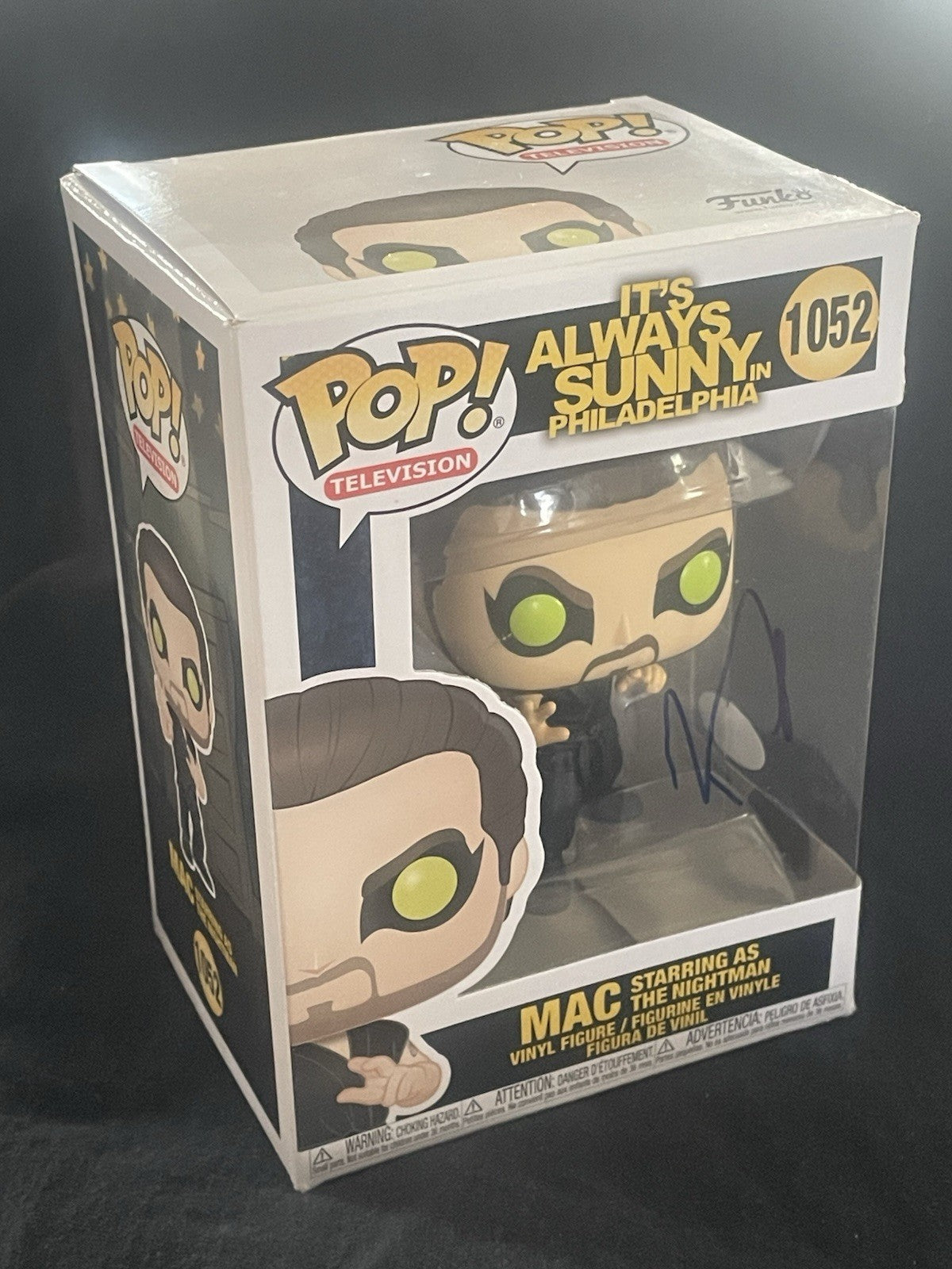 Rob McElhenney Signed Mac Funko POP JSA COA Autographed Always Sunny #1052