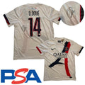 Desire Doue Signed Jersey PSA/DNA COA Autographed France PSG Désiré Doué