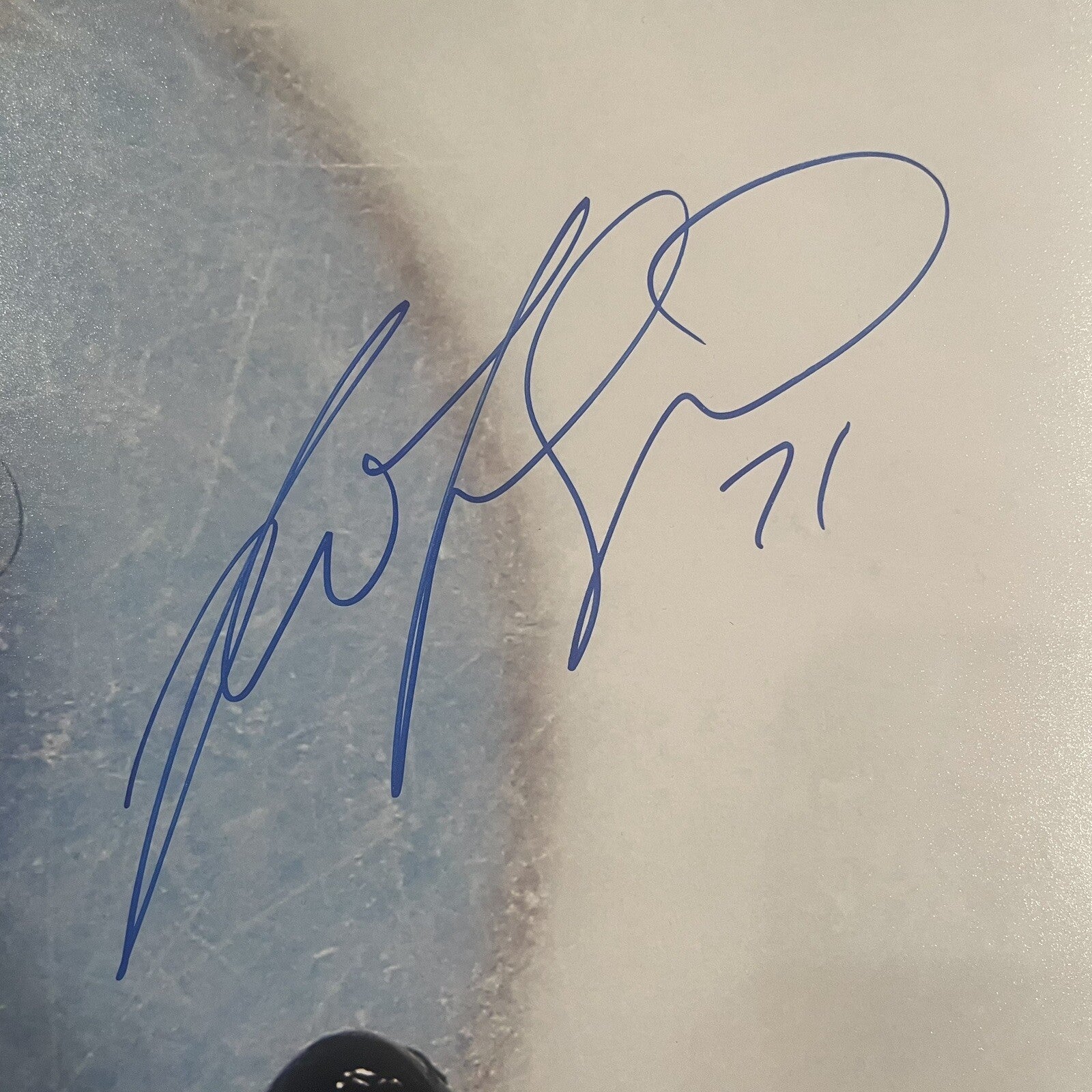 Nick Foligno Signed 11x14 PSA/DNA Autographed Columbus Blue Jackets Blackhawks