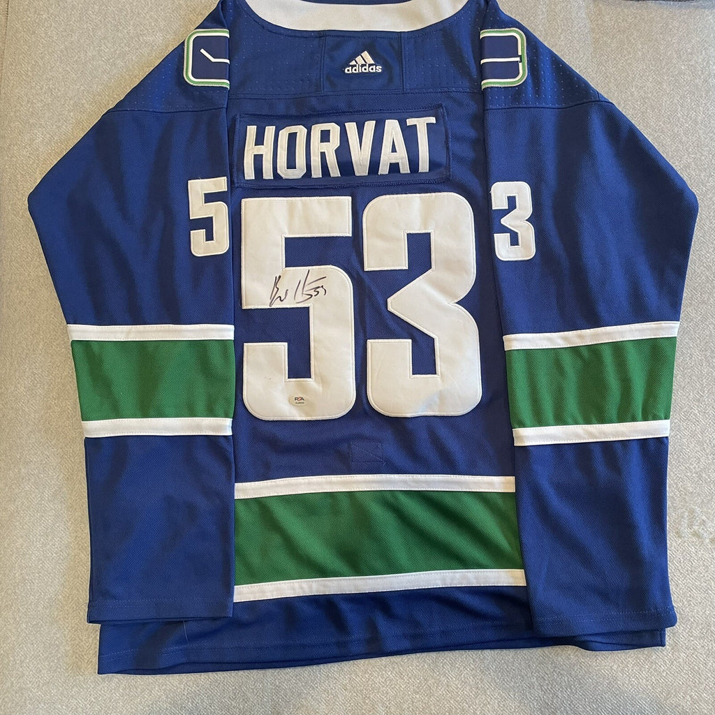 Bo Horvat Signed Jersey PSA/DNA Autographed Vancouver Canucks