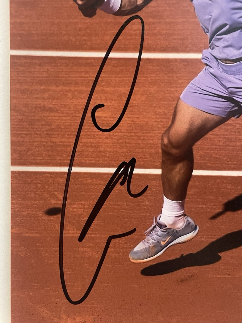 Carlos Alcaraz Signed 8x10 Photo PSA/DNA Autographed Tennis Carlitos