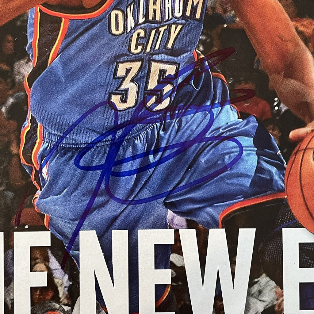 Kevin Durant Signed Sports Illustrated Magazine PSA/DNA Autographed Thunder