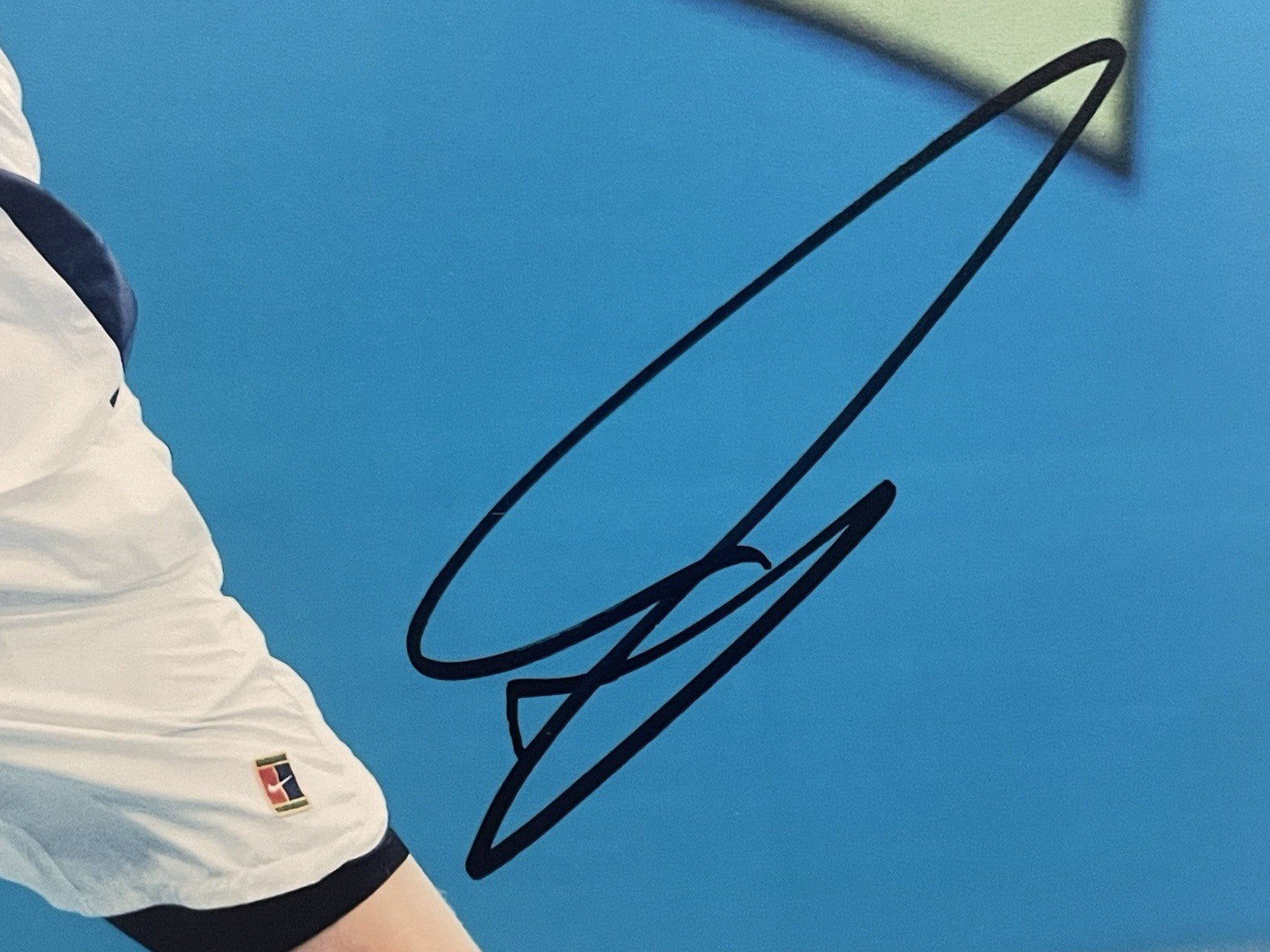 Jannik Sinner Signed 8x10 Photo PSA/DNA Autographed Tennis
