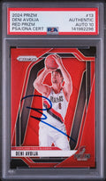 Deni Avdija Signed 2024 Red Prizm /299 PSA/DNA Auto 10 #13