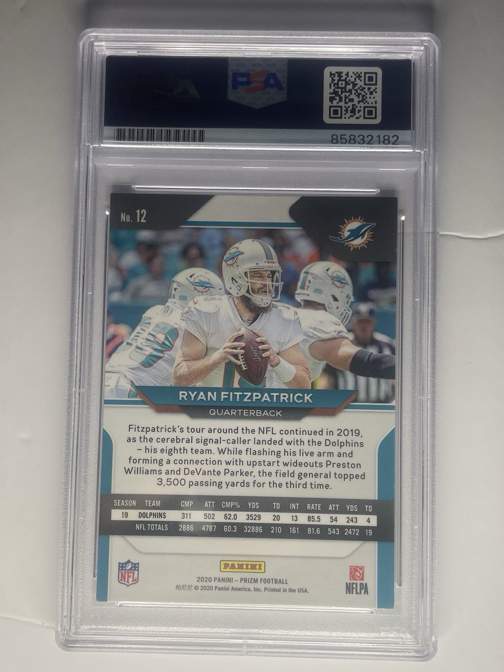 Ryan Fitzpatrick Signed 2005 Topps Turkey Red RC White #202 PSA/DNA Autographed