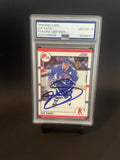 Joe Sakic Signed 1990 Score #8 PSA Auto 10 Card Autographed Quebec Nordiques Avs
