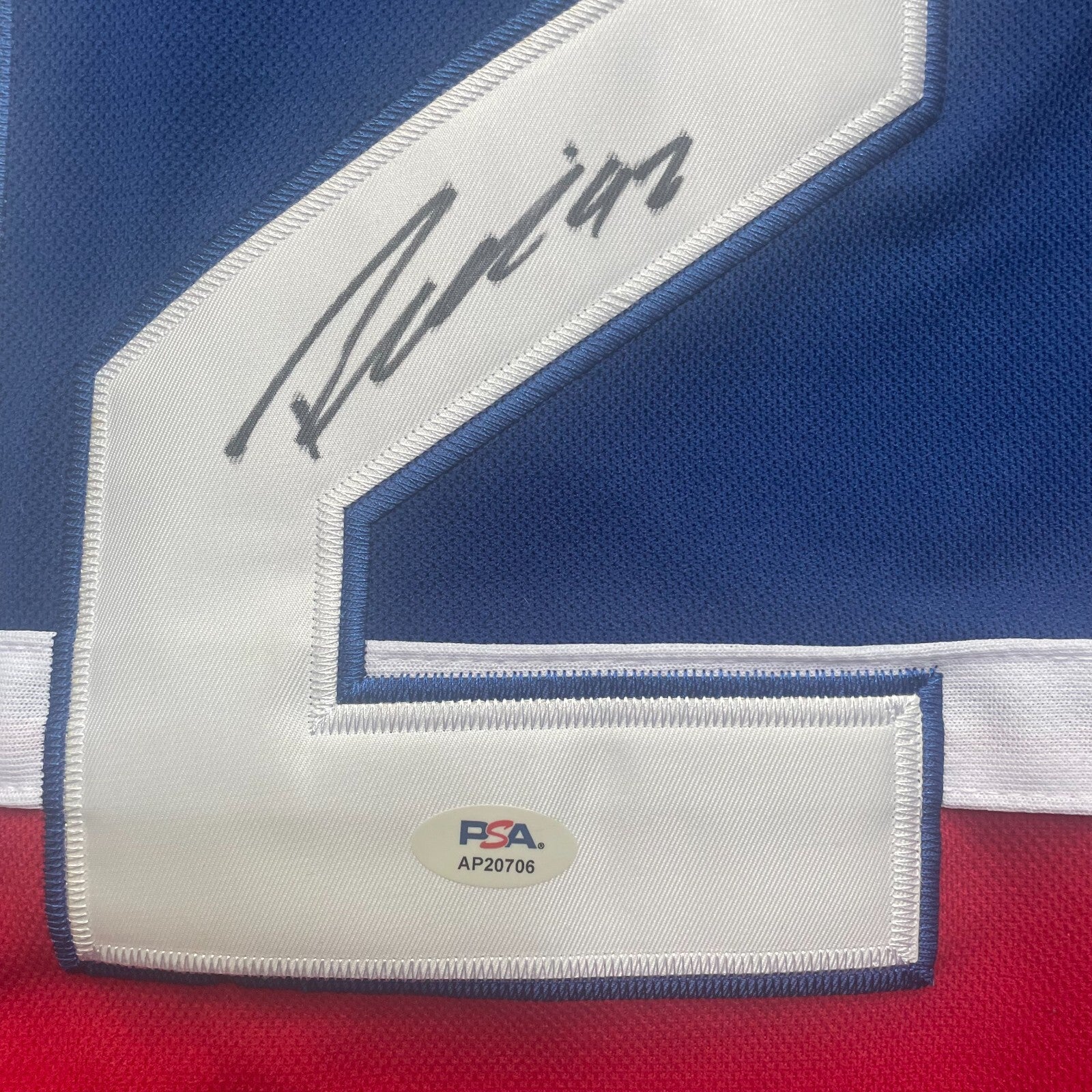 Patrik Laine Signed Jersey PSA/DNA Autographed Montreal Canadiens